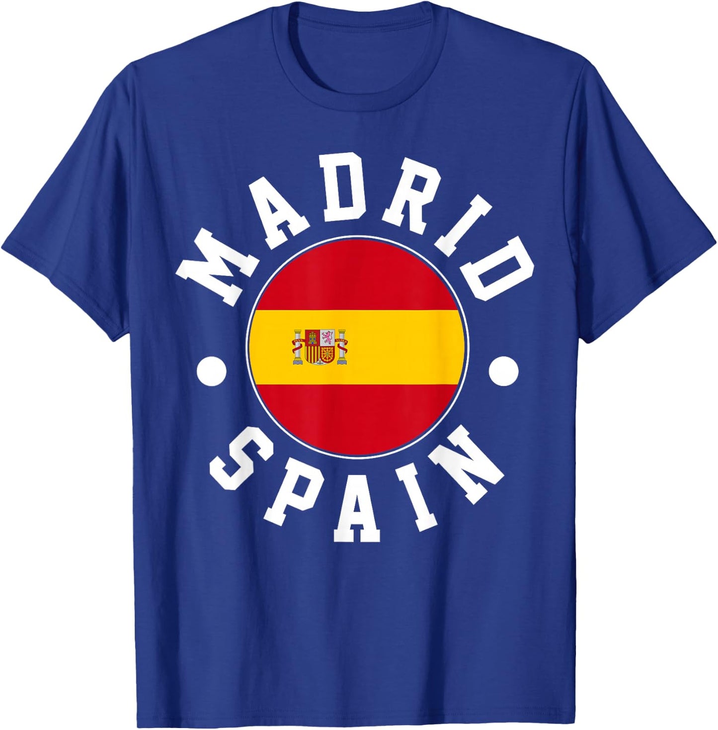 Madrid Spain T-Shirt - T-Shirt | Royal
