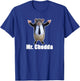 Mr Chedda Memes Black Cartoon Meme , -Adults, Small, Short Sleeve T-Shirt - T-Shirt | Royal