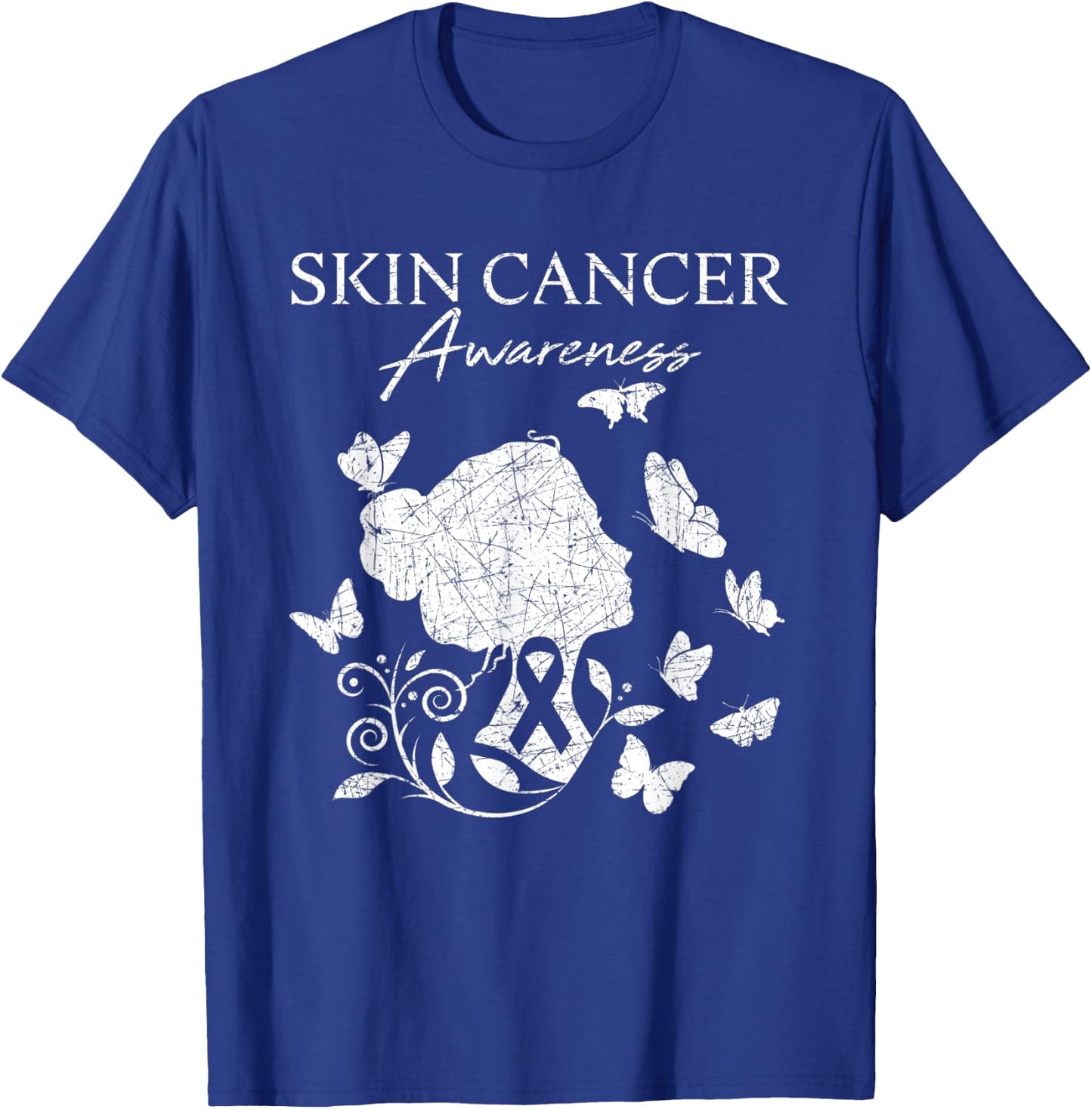 Skin Cancer Awareness T-Shirt - T-Shirt | Royal