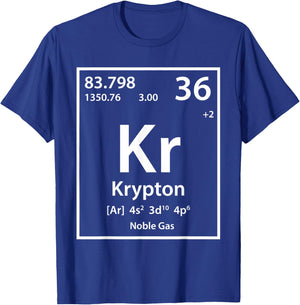 Krypton Element (white) T-Shirt - T-Shirt | Royal