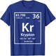 Krypton Element (white) T-Shirt - T-Shirt | Royal