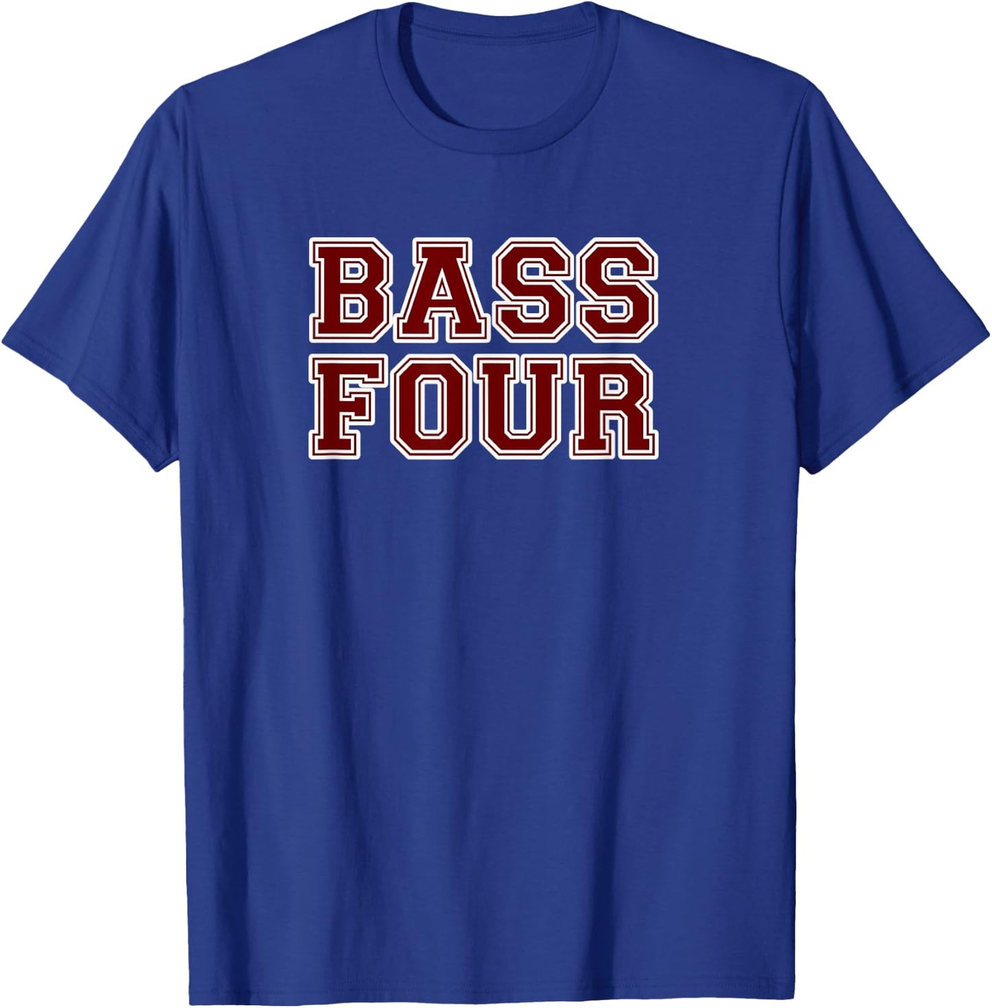 Drumline Bass Four - Bass Drum 4 Band Camp BFND Drum Line T-Shirt - T-Shirt | Royal
