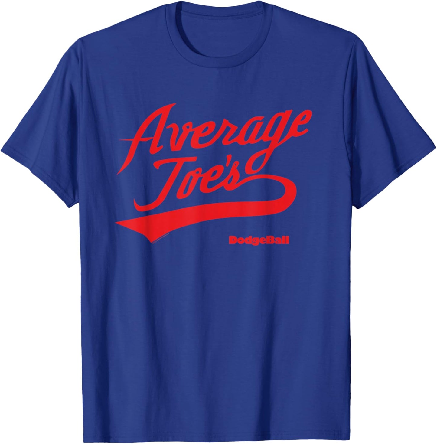 Dodgeball Movie 2004 Official Average Joe’s Gym Logo T-Shirt - T-Shirt | Royal