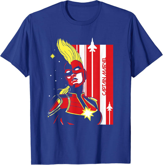 Marvel Captain Marvel Carol Danvers T-Shirt - T-Shirt | Royal