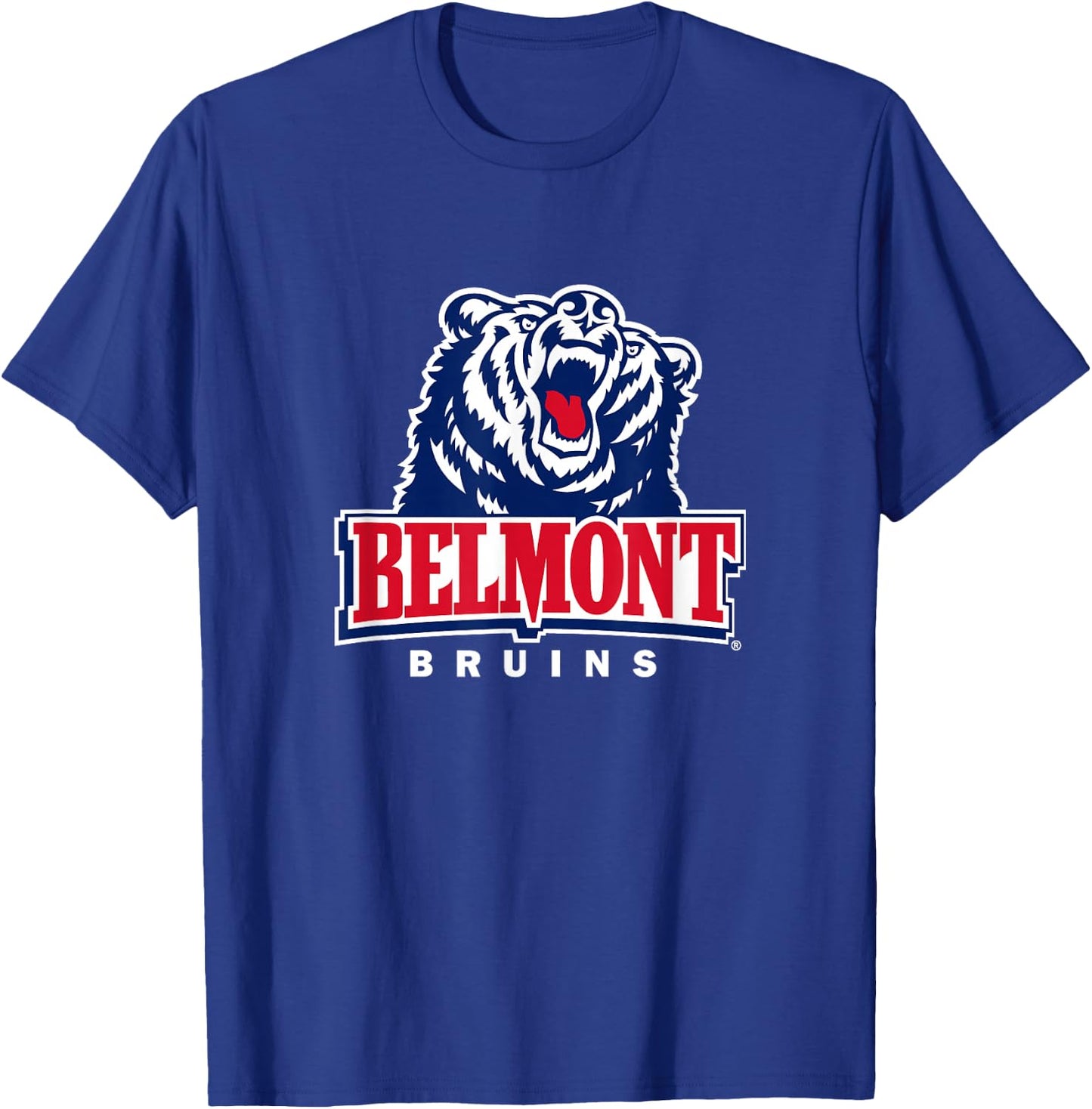 Belmont Bruins | Official NCAA Merch | PPBEL02 T-Shirt - T-Shirt | Royal