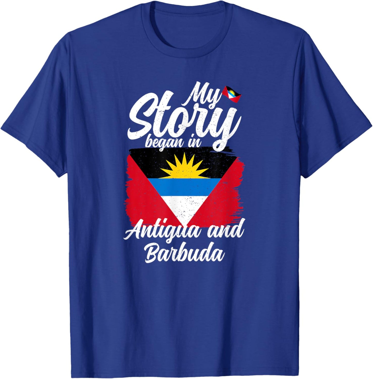 Antigua and Barbuda T-Shirt - T-Shirt | Royal