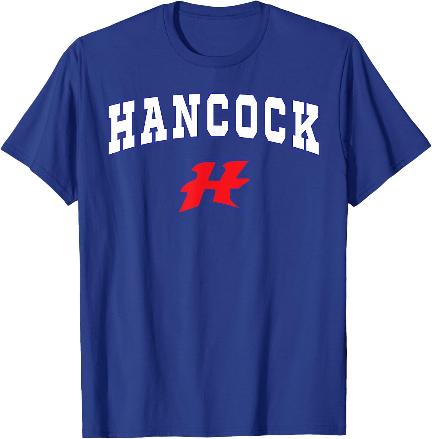 Hancock High School Hawks C2 T-Shirt - T-Shirt | Royal