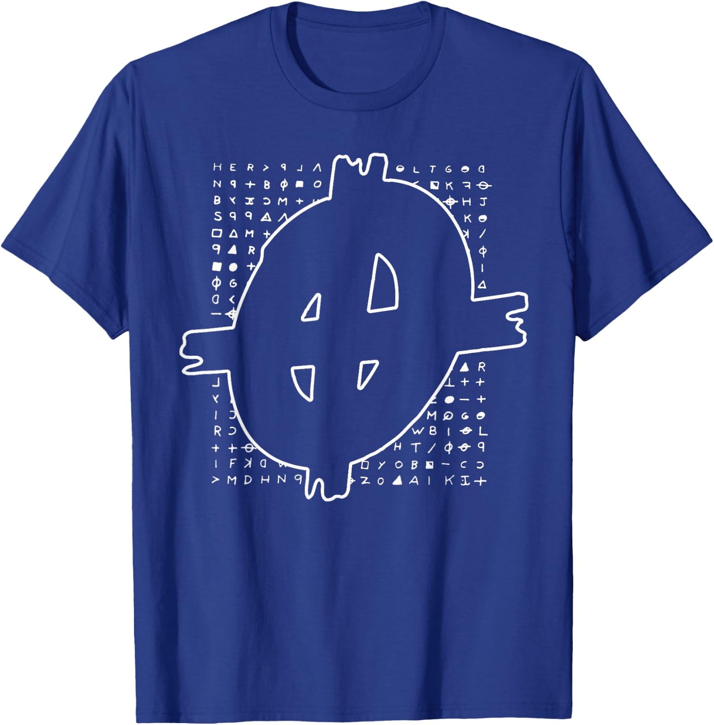 Zodiac Killer Symbol And Cipher True Crime T-Shirt - T-Shirt | Royal