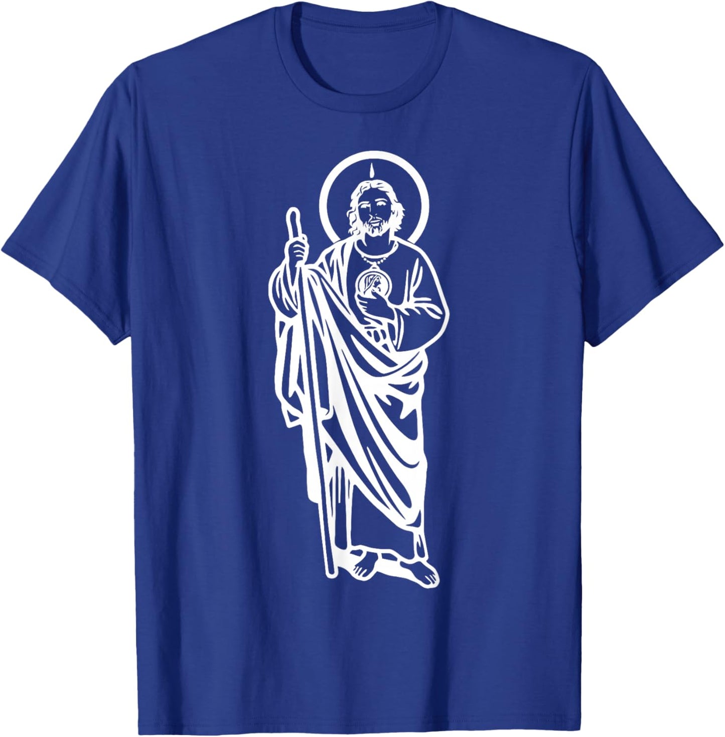 San Judas Tadeo Saint Jude Thaddeus T-Shirt - T-Shirt | Royal