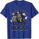 Funny Halloween Western Cowboy Only Here for the BOOS! T-Shirt - T-Shirt | Royal
