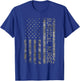 Funny Job Title Worker American Flag Surgical Nurse T-Shirt - T-Shirt | Royal