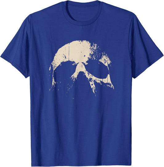 Skull Grunge Graphic Men T-Shirt - T-Shirt | Royal