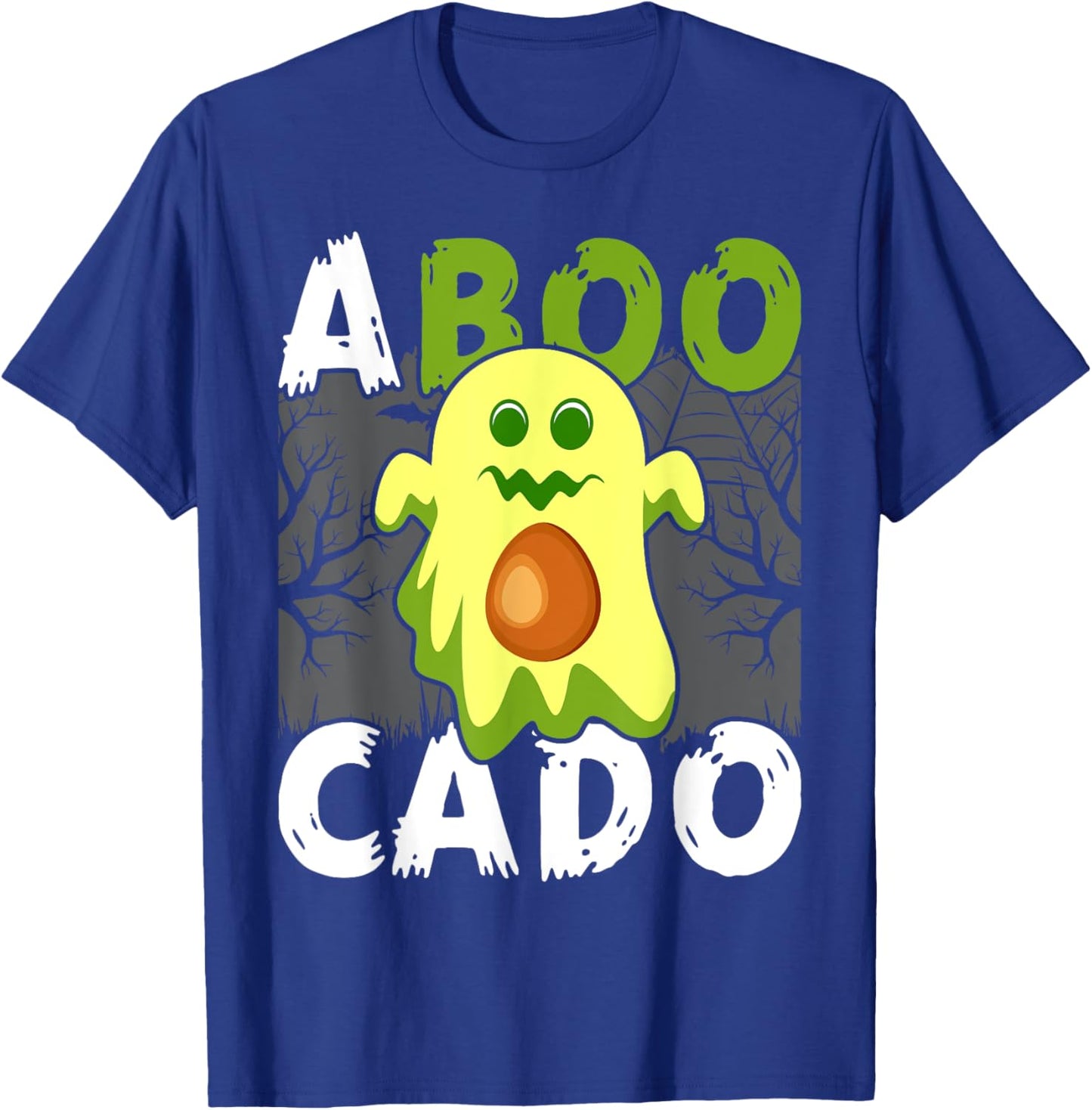 ABooCado Shirt Cute Avocado Halloween Shirt Avocado T-Shirt - T-Shirt | Royal