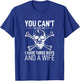 Father Day Shirt You Can´t Scare Me I Have 3 Boys And A Wife T-Shirt - T-Shirt | Royal