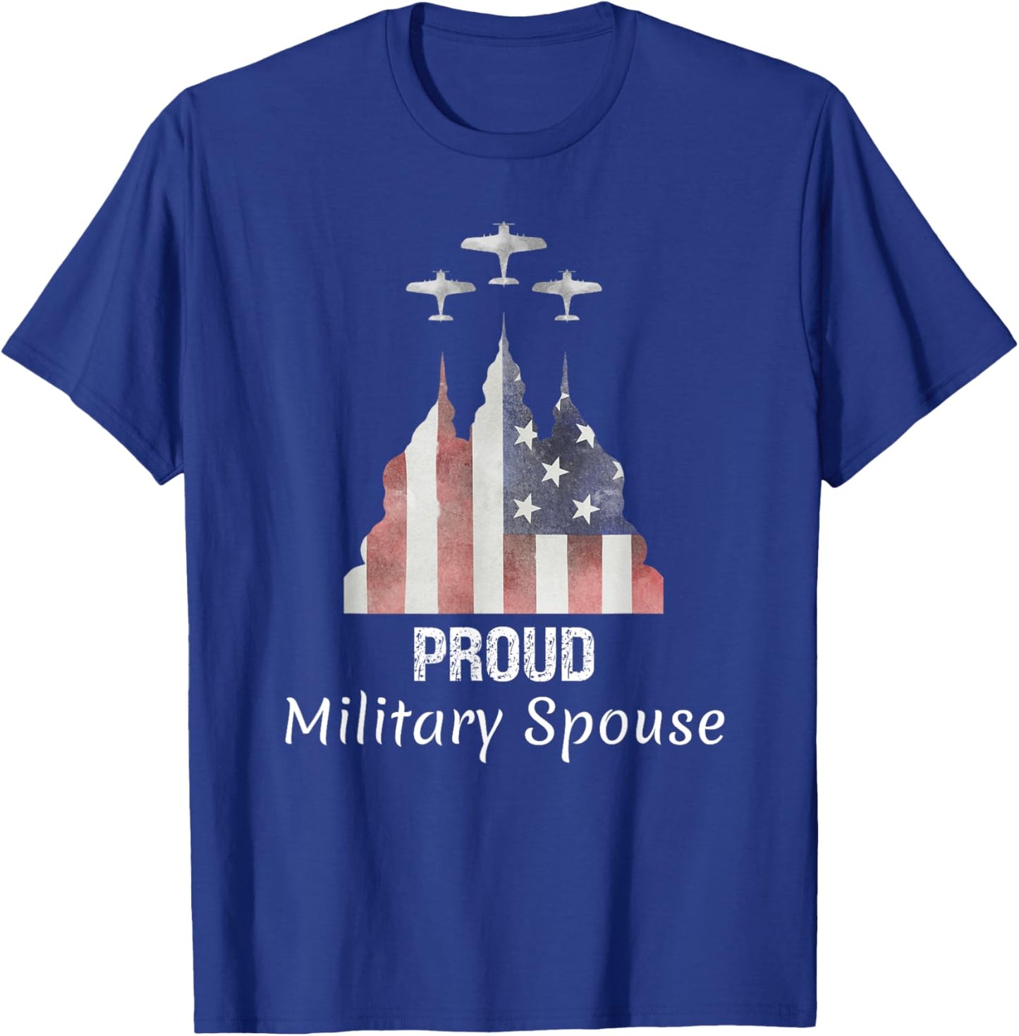 Proud Military Spouse, Military Spouse Day, Military Spouses T-Shirt - T-Shirt | Royal