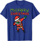 Merry Christmas Gamer Santa Dab Xmas Gaming Boys Kid Toddler T-Shirt - T-Shirt | Royal