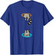 Portal Cat Funny Video Game Animal T-Shirt - T-Shirt | Royal