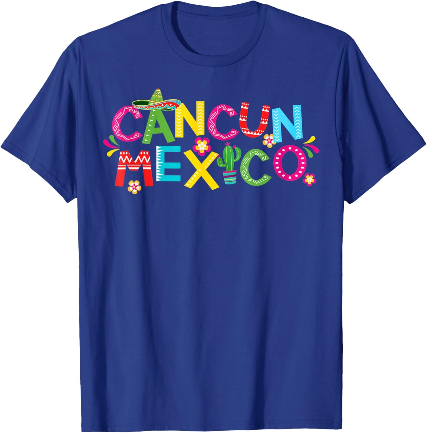 Cancun Mexico T-Shirt - T-Shirt | Royal