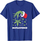 Mistlestoned Weed Leaf Cannabis & Marijuana Ugly Christmas T-Shirt - T-Shirt | Royal