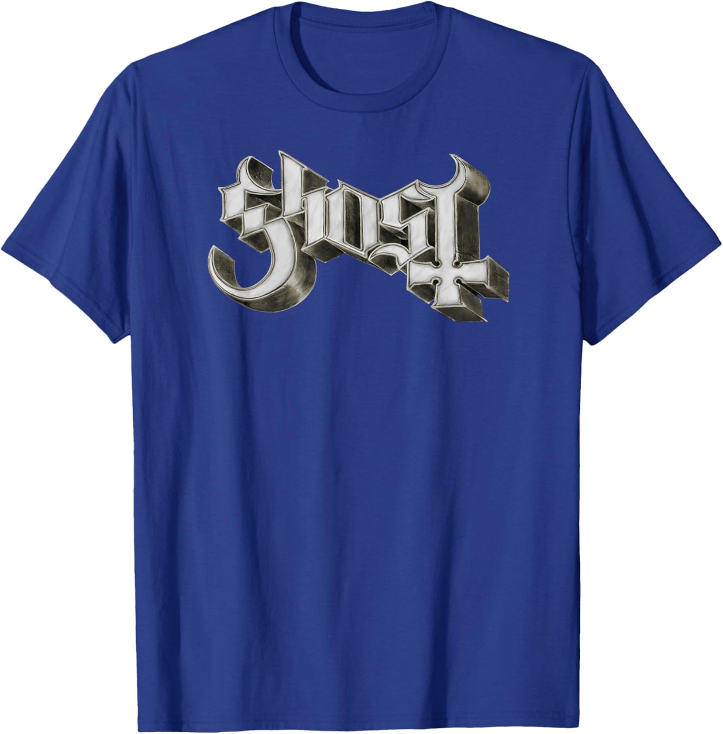 Ghost – Phantomime Logo Navy T-Shirt - T-Shirt | Royal