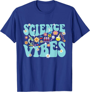Science Vibes - Biology Lover Science Fan Biologist T-Shirt - T-Shirt | Royal