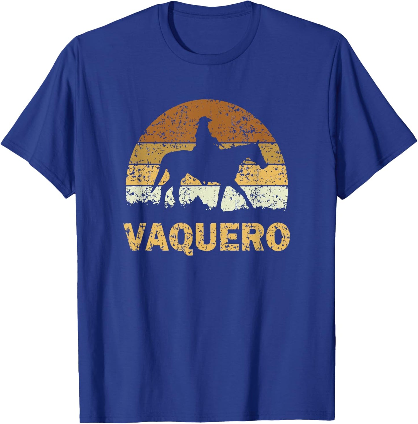 Vaquero Mexican Cowboy T-Shirt - T-Shirt | Royal