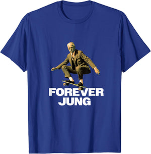 Forever Jung - Funny Psychoanalyst Design T-Shirt - T-Shirt | Royal