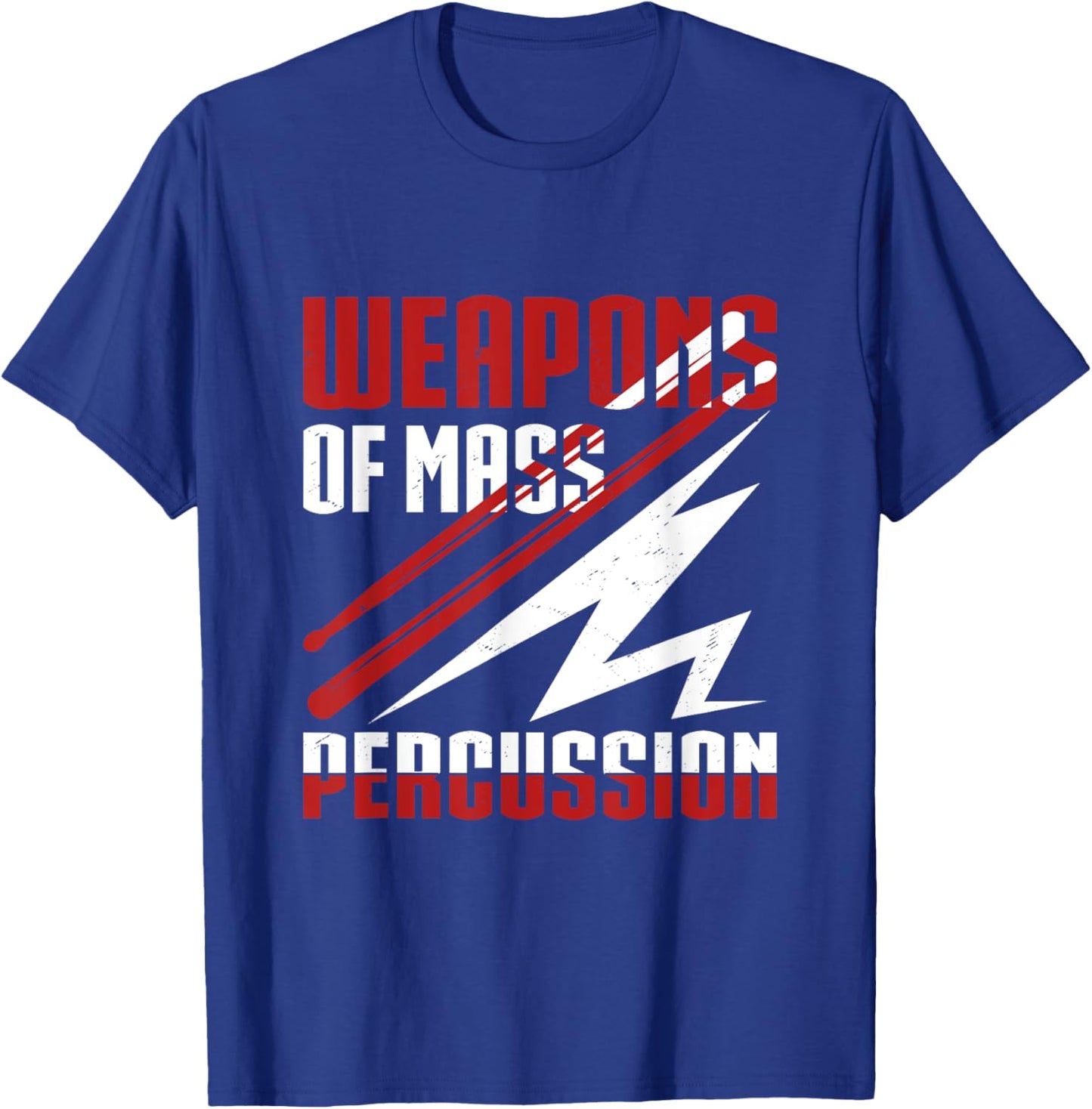 Weapons Of Mass Percussion T-Shirt - T-Shirt | Royal