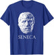 Stoicism Seneca The Younger Philosopher Stoic T-Shirt - T-Shirt | Royal