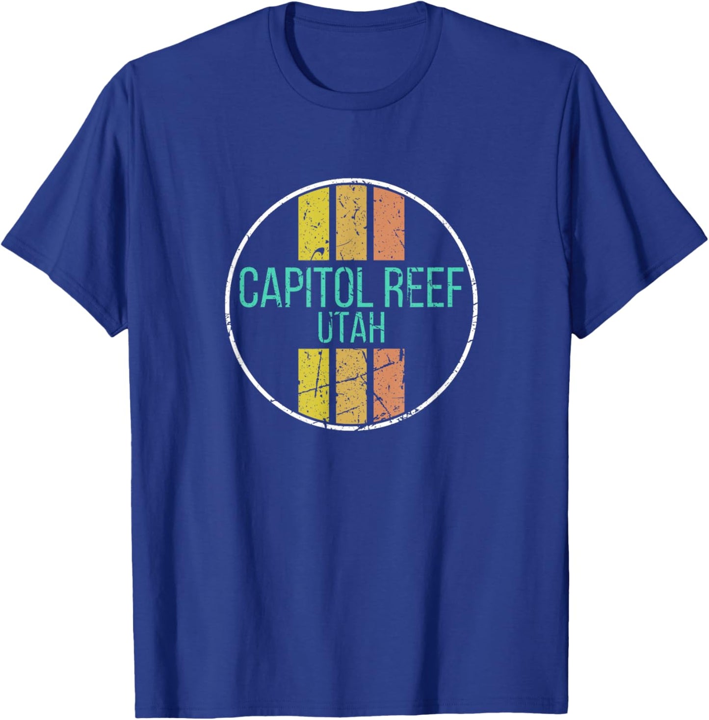 Capital Reef National Park Shirt - Retro National Park T-Shirt - T-Shirt | Royal