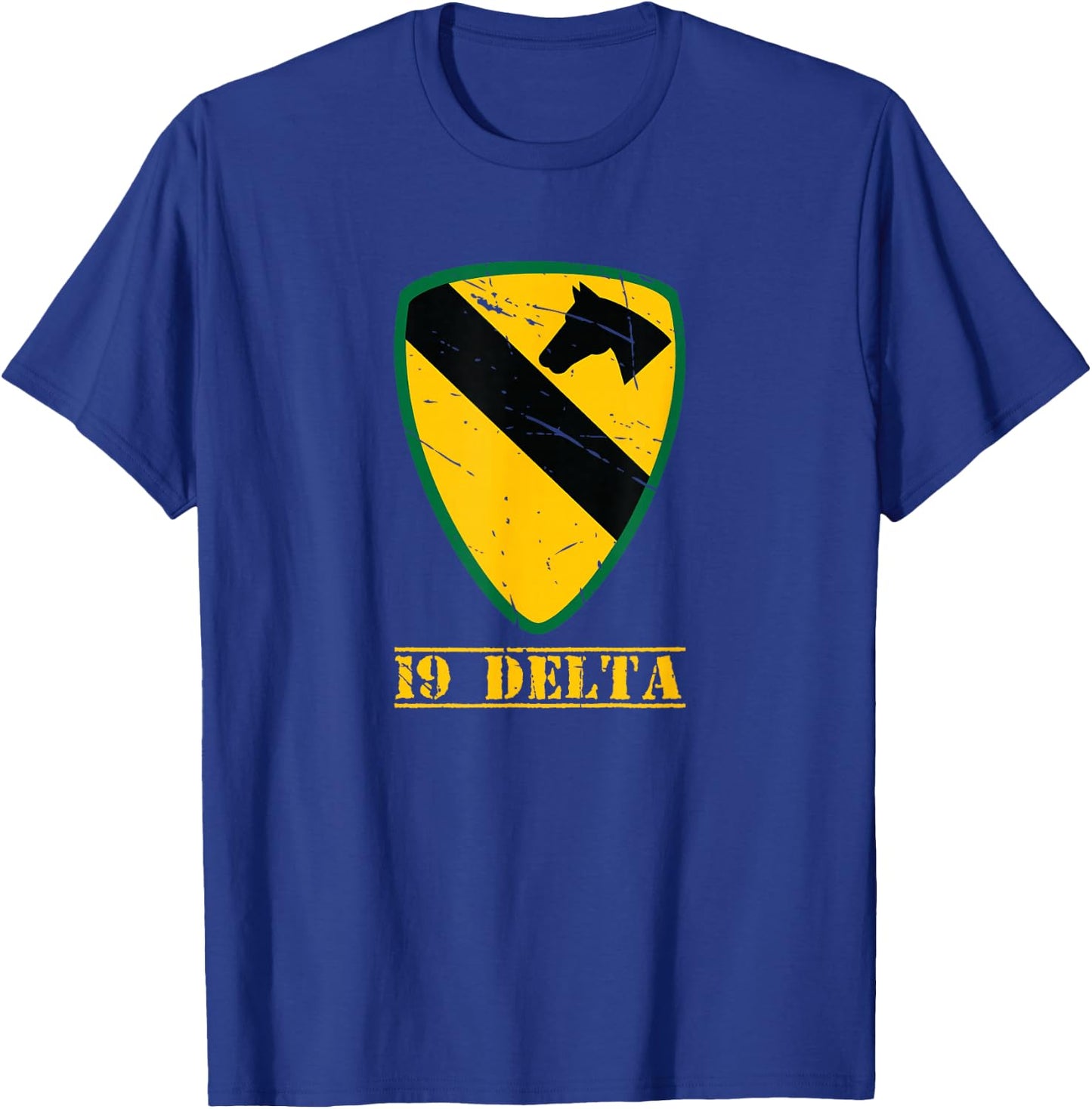 1st Cavalry Division Shirt America's First Team T-Shirt - T-Shirt | Royal