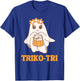 Triko Tri Funny Spanish Halloween Trick or Treat Humor T-Shirt - T-Shirt | Royal