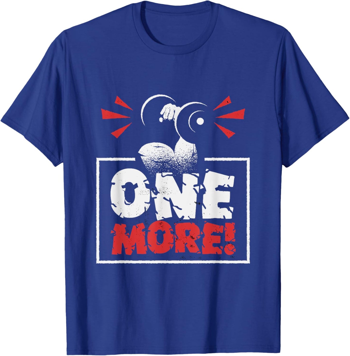 One More! Personal Trainer Fitness T-Shirt - T-Shirt | Royal