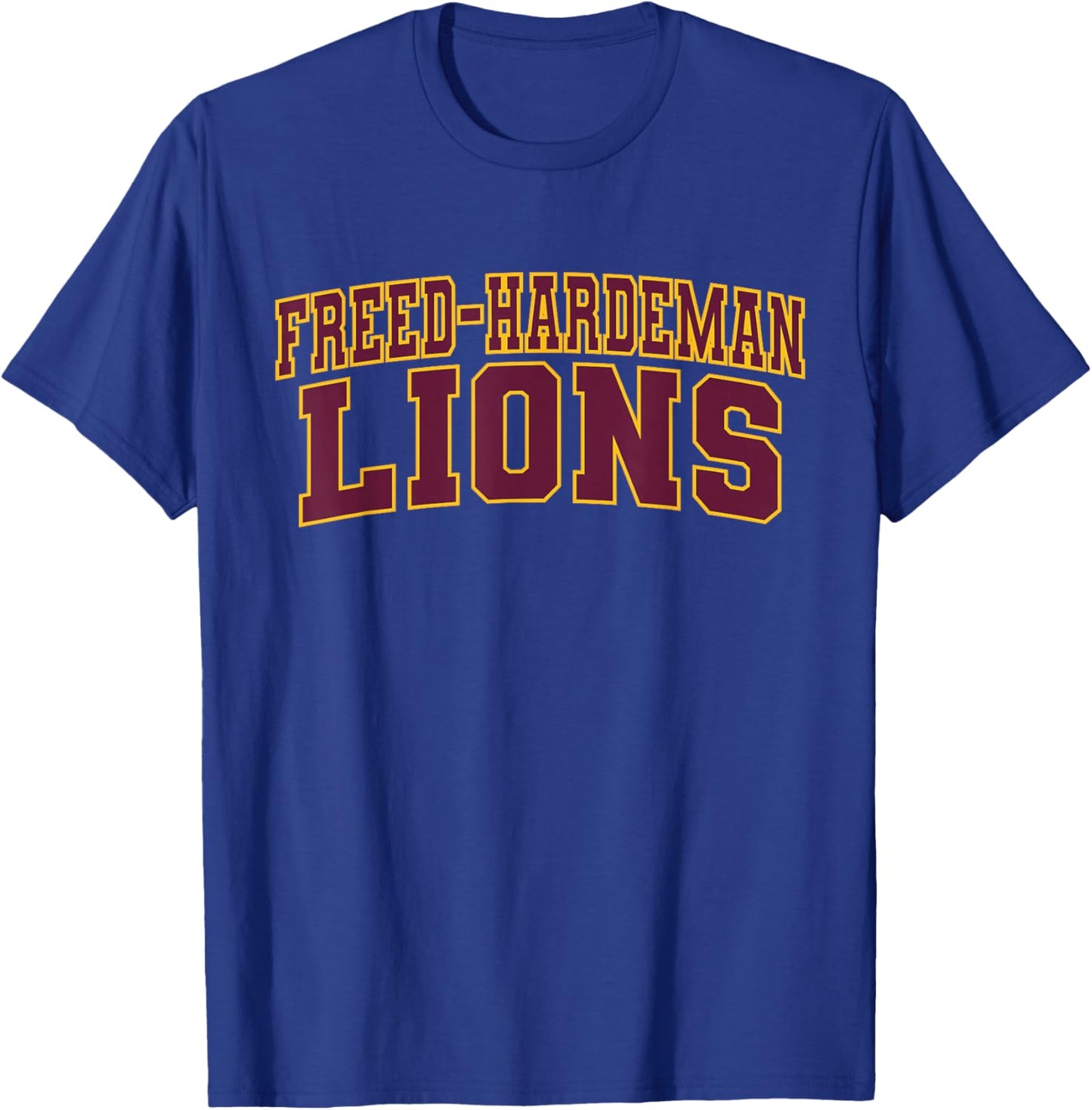 Freed Hardeman University Lions Apparel Sports Fan T-Shirt - T-Shirt | Royal