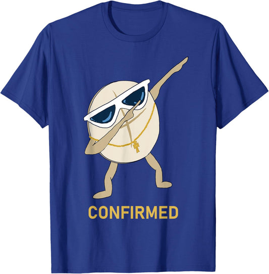 Confirmation Christian Catholic Funny Dabbing Bread T-Shirt - T-Shirt | Royal
