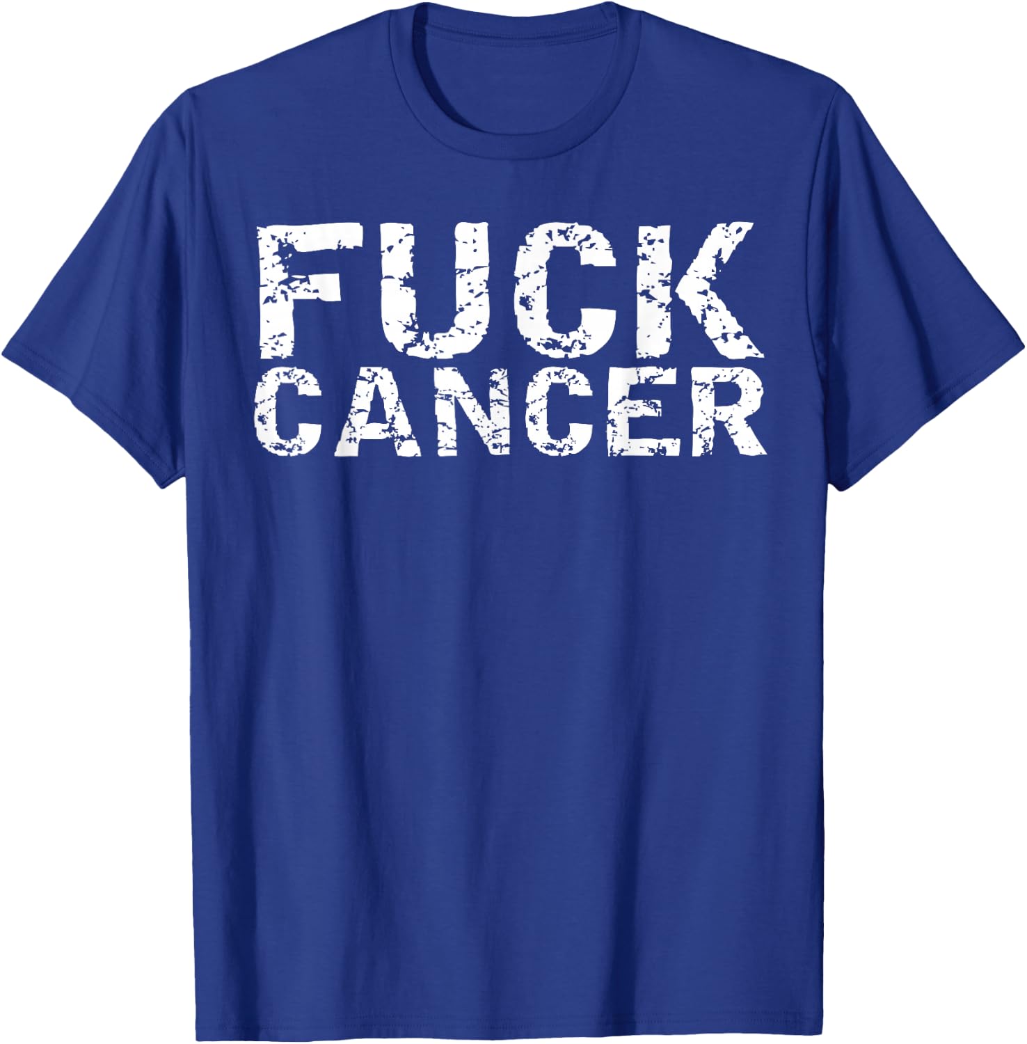 Fuck Cancer - Yep Fuck You Cancer T-Shirt - T-Shirt | Royal