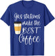Gas Station Coffee Funny Quote Meme Saying Cheap Coffee T-Shirt - T-Shirt | Royal