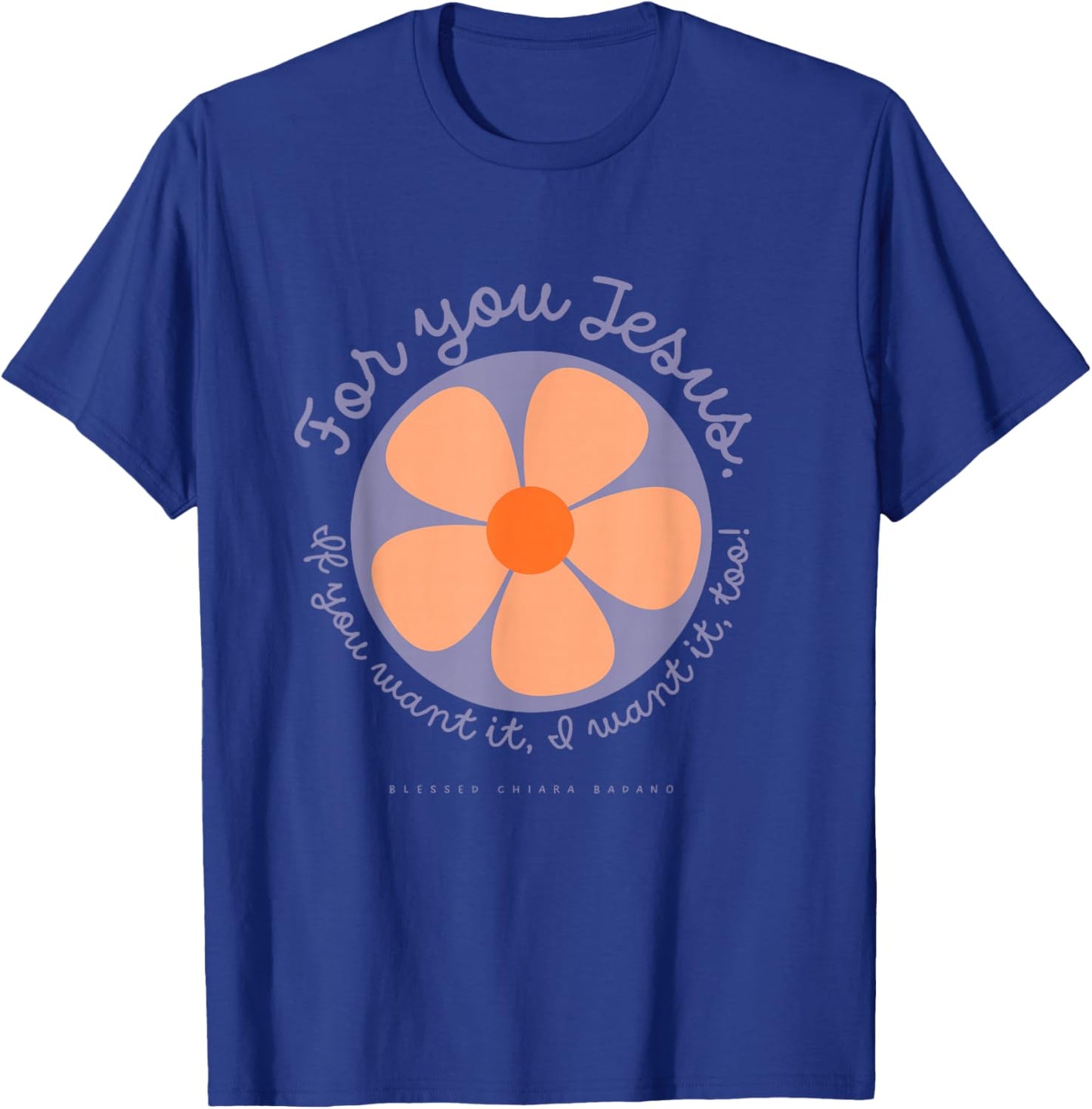 Blessed Chiara Badano Catholic Saint T-Shirt - T-Shirt | Royal