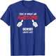 Funny Senseis What An Awesome Sensei Looks Like T-Shirt - T-Shirt | Royal