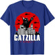 Catzilla Cute Cat Stuff For Cat Lover, Cat Mom, Cat Dad T-Shirt - T-Shirt | Royal