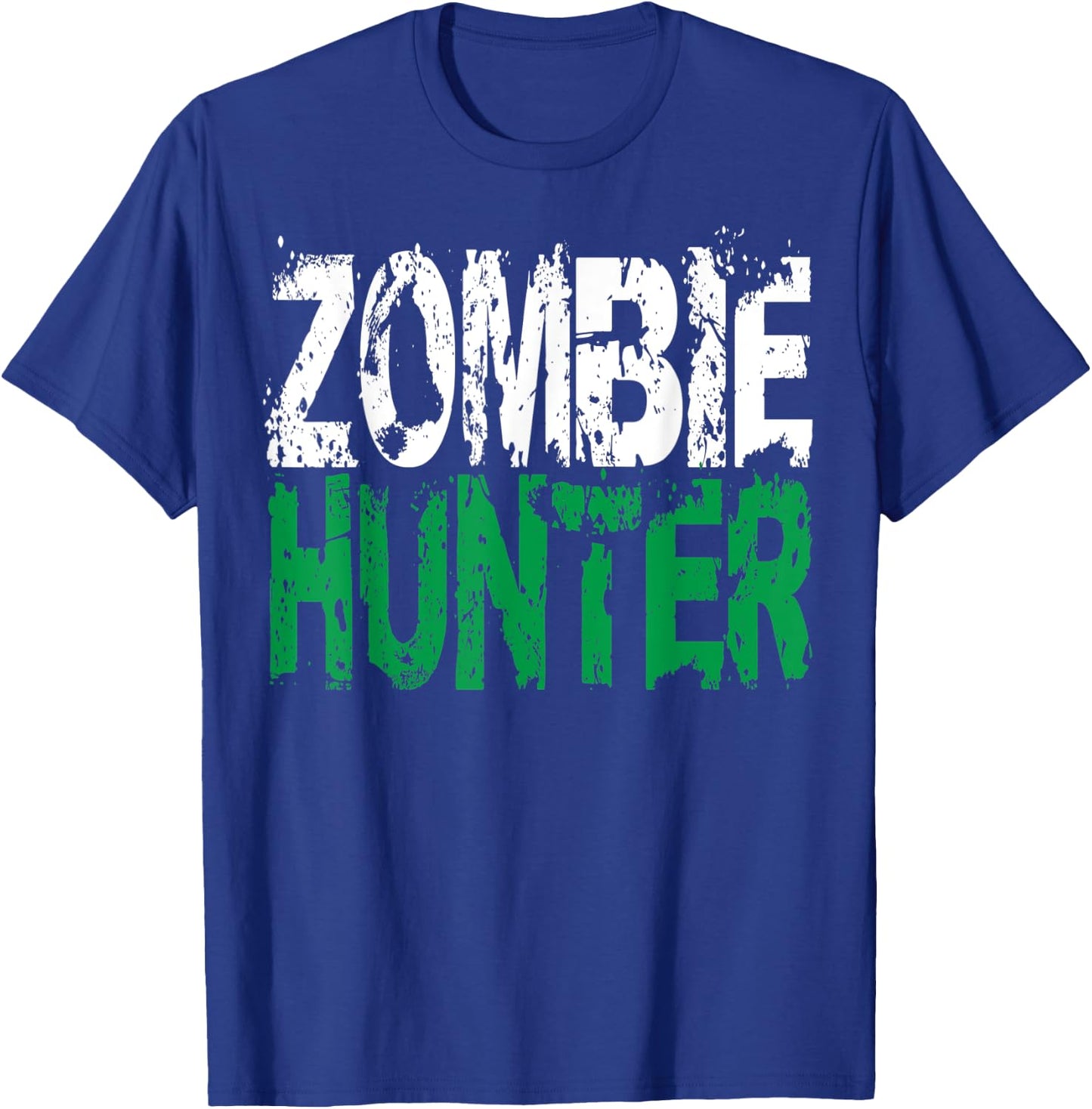 Halloween Zombie Hunter shirt Funny Party Gift Kids Boys T-Shirt - T-Shirt | Royal