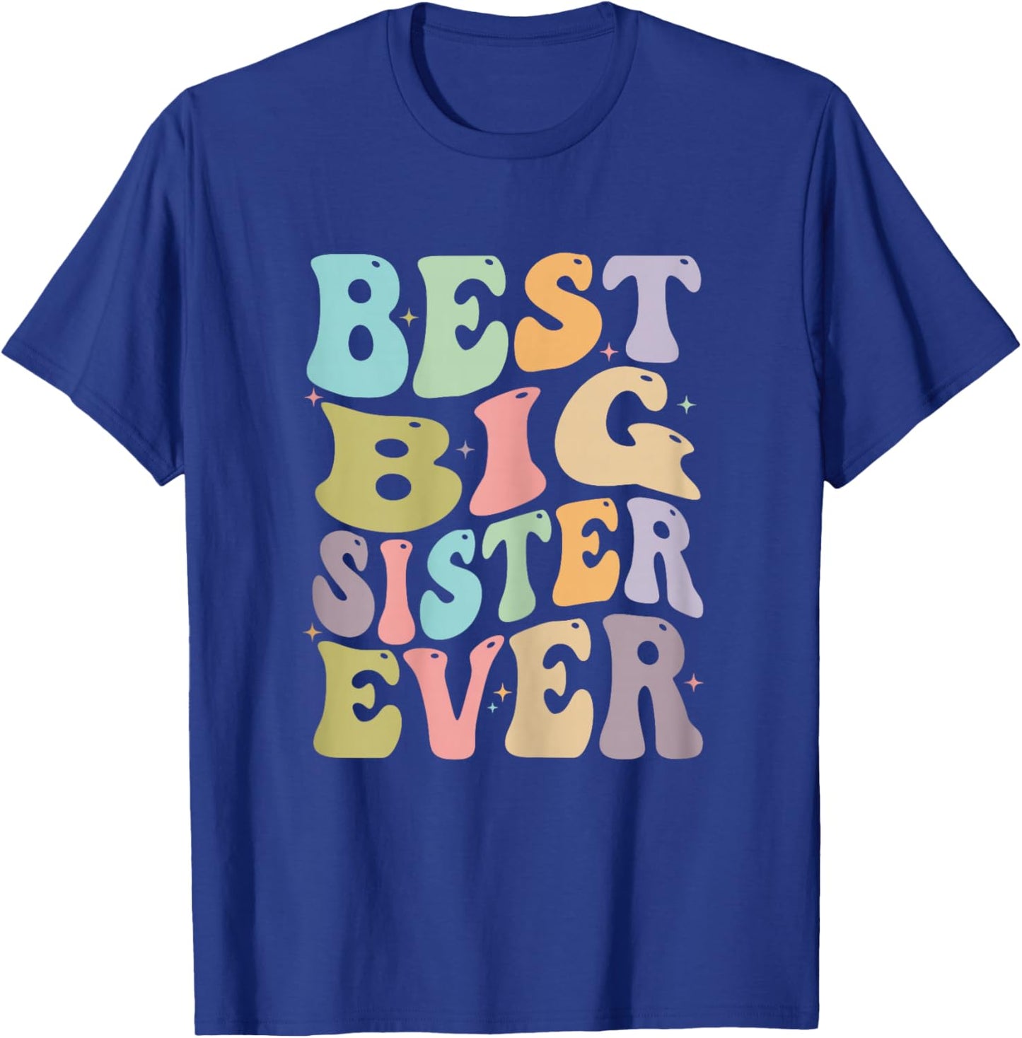 Youth Best Big Sister Ever girl's baby announcement idea T-Shirt - T-Shirt | Royal