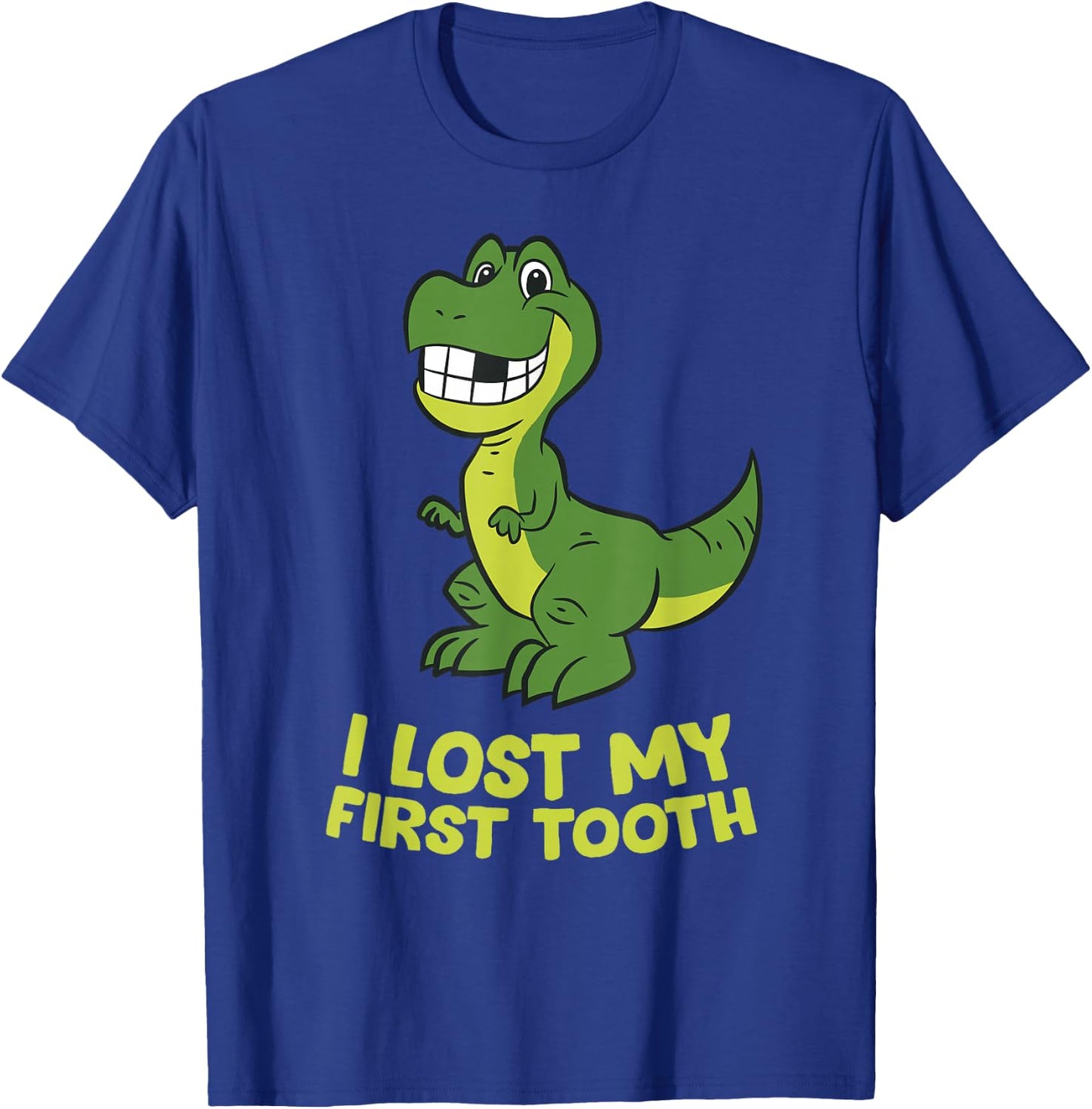 Dinosaurs Ich habe meinen ersten Zahn Verloren T-Shirt - T-Shirt | Royal