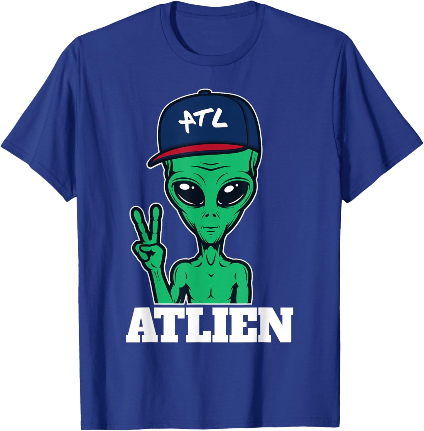Atlanta Atlien ATL Gift T-Shirt - T-Shirt | Royal