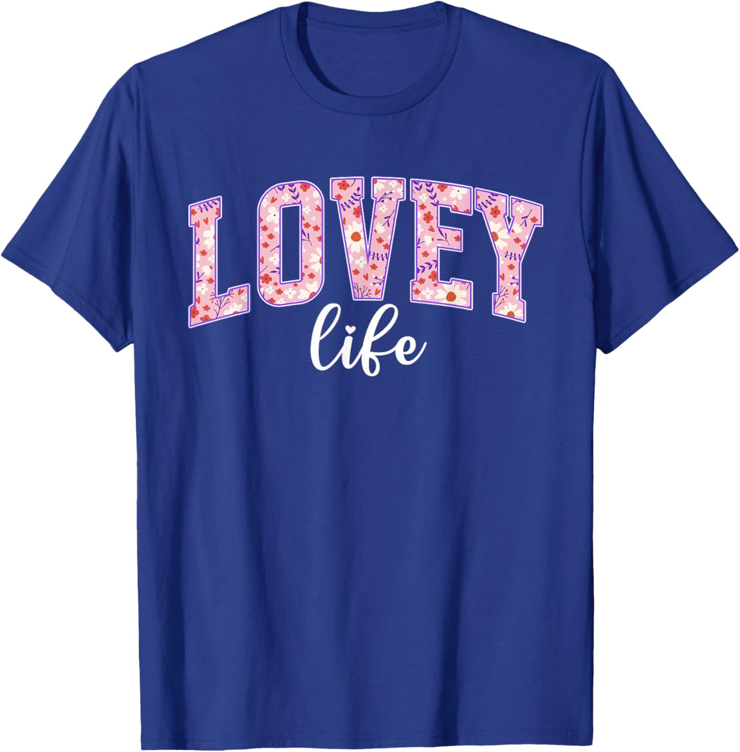 Lovey Life Lovey Grandma Lovey Grandmother T-Shirt - T-Shirt | Royal