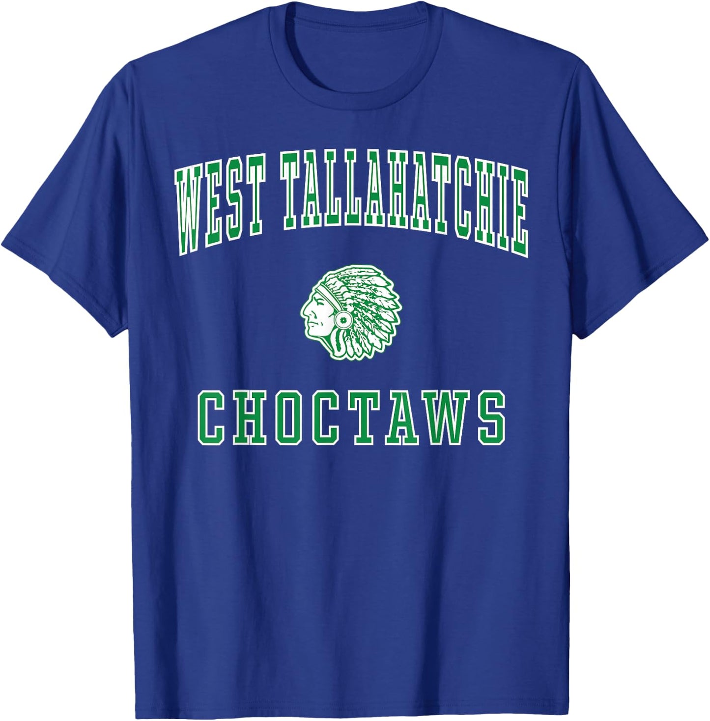 West Tallahatchie High School Choctaws T-Shirt - T-Shirt | Royal