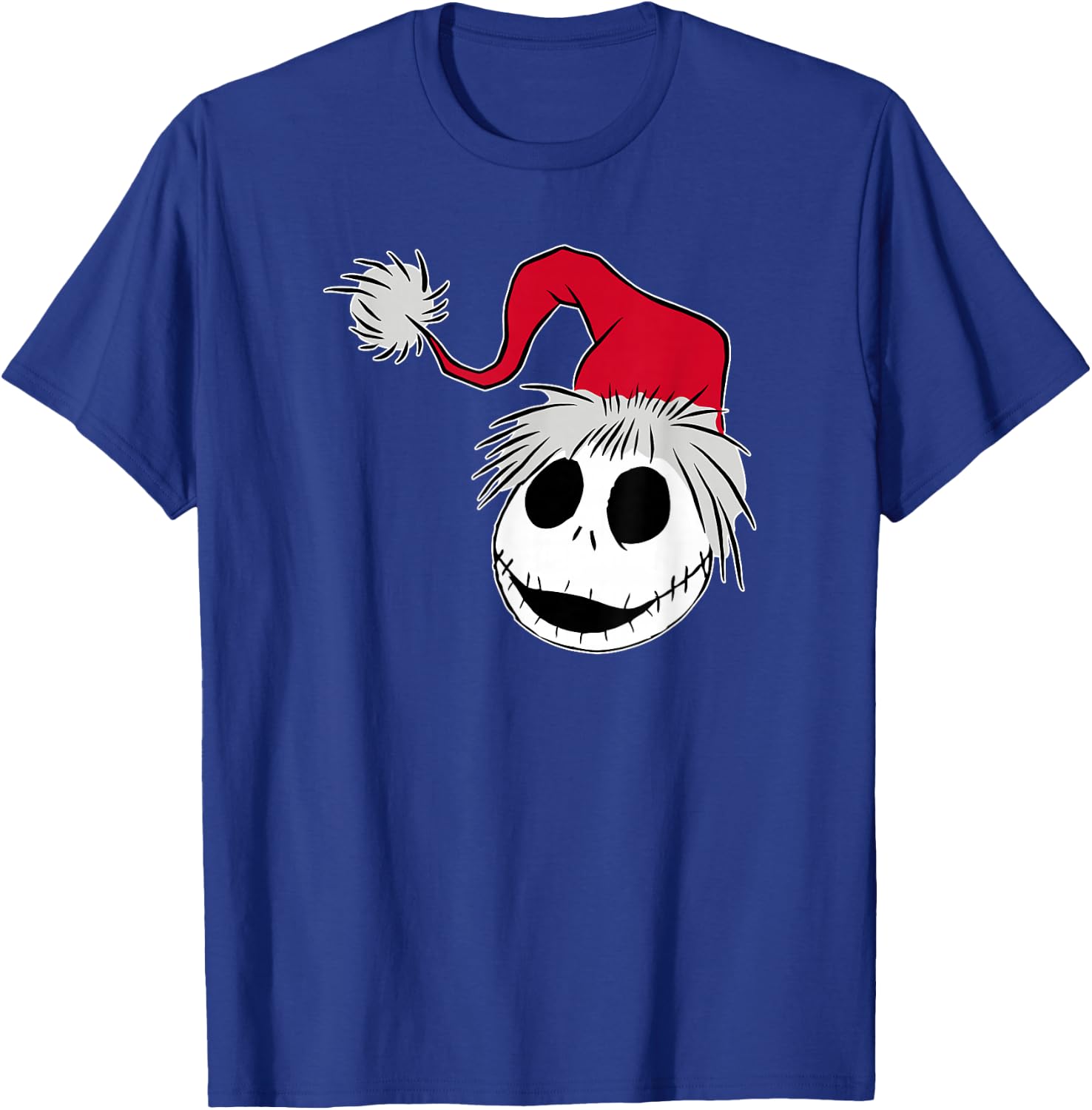 Disney The Nightmare Before Christmas Jack Santa Hat T-Shirt - T-Shirt | Royal