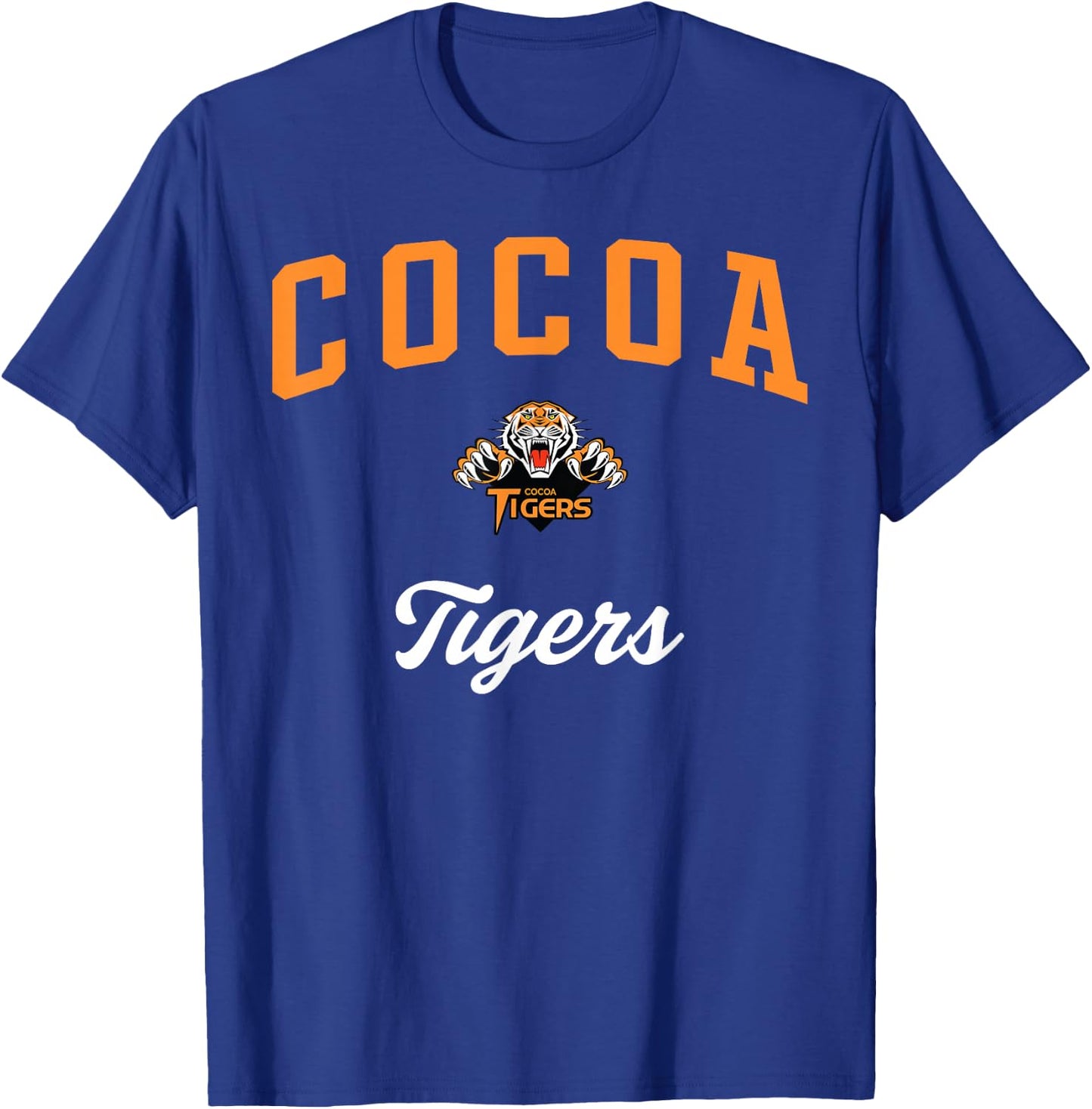 Cocoa High School Tigers T-Shirt - T-Shirt | Royal