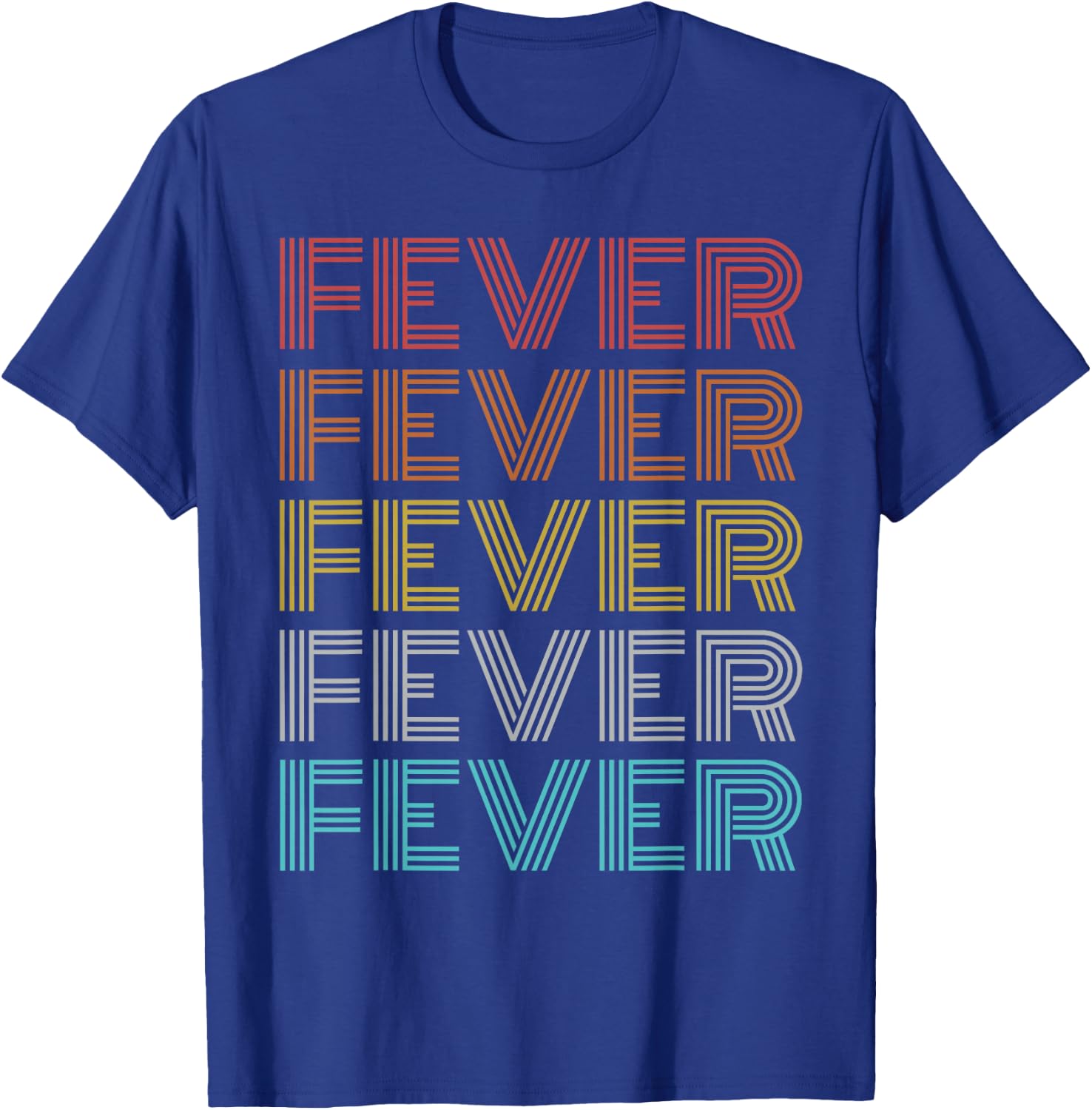 Retro Vintage Fever T-Shirt - T-Shirt | Royal