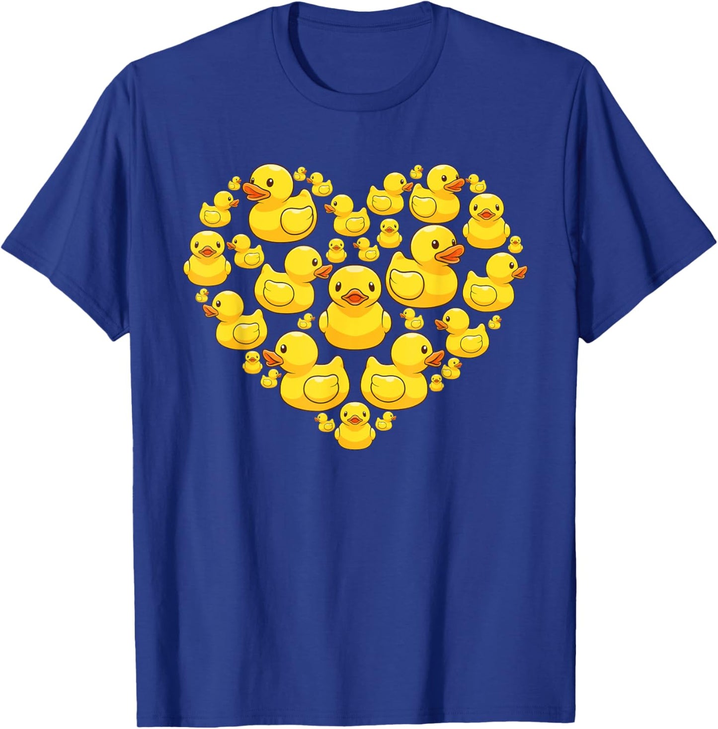 Rubber Ducky Art For Kids Boy Girl Toddler Rubber Duck Lover T-Shirt - T-Shirt | Royal